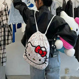 Hello Kitty Drawstring Bookbag