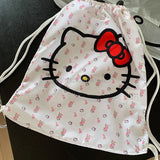 Hello Kitty Drawstring Bookbag