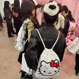 Hello Kitty Drawstring Bookbag
