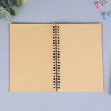 Retro Spiral Coil Notebook/Sketchbook