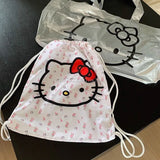 Hello Kitty Drawstring Bookbag