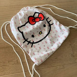 Hello Kitty Drawstring Bookbag
