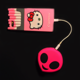 Pink Alien Portable Power Bank