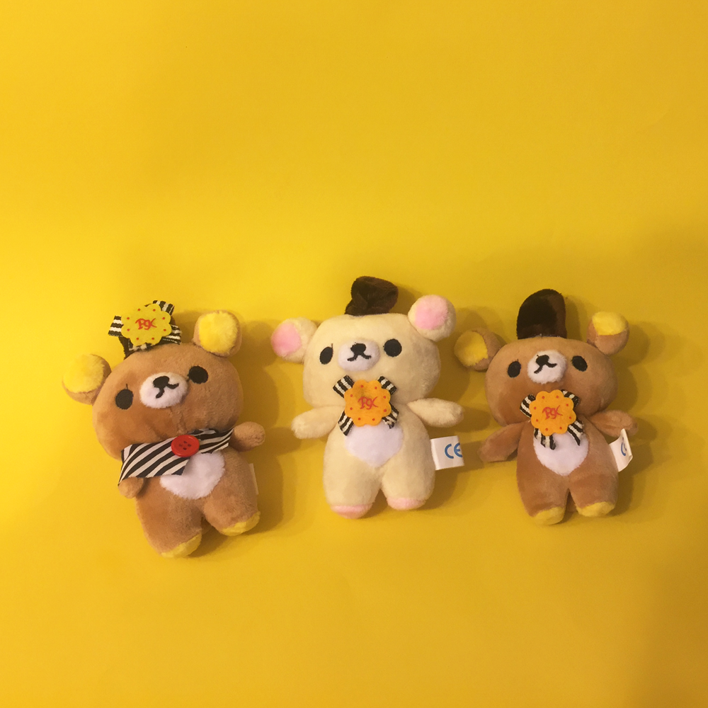 Rilakkuma Plush Keychain