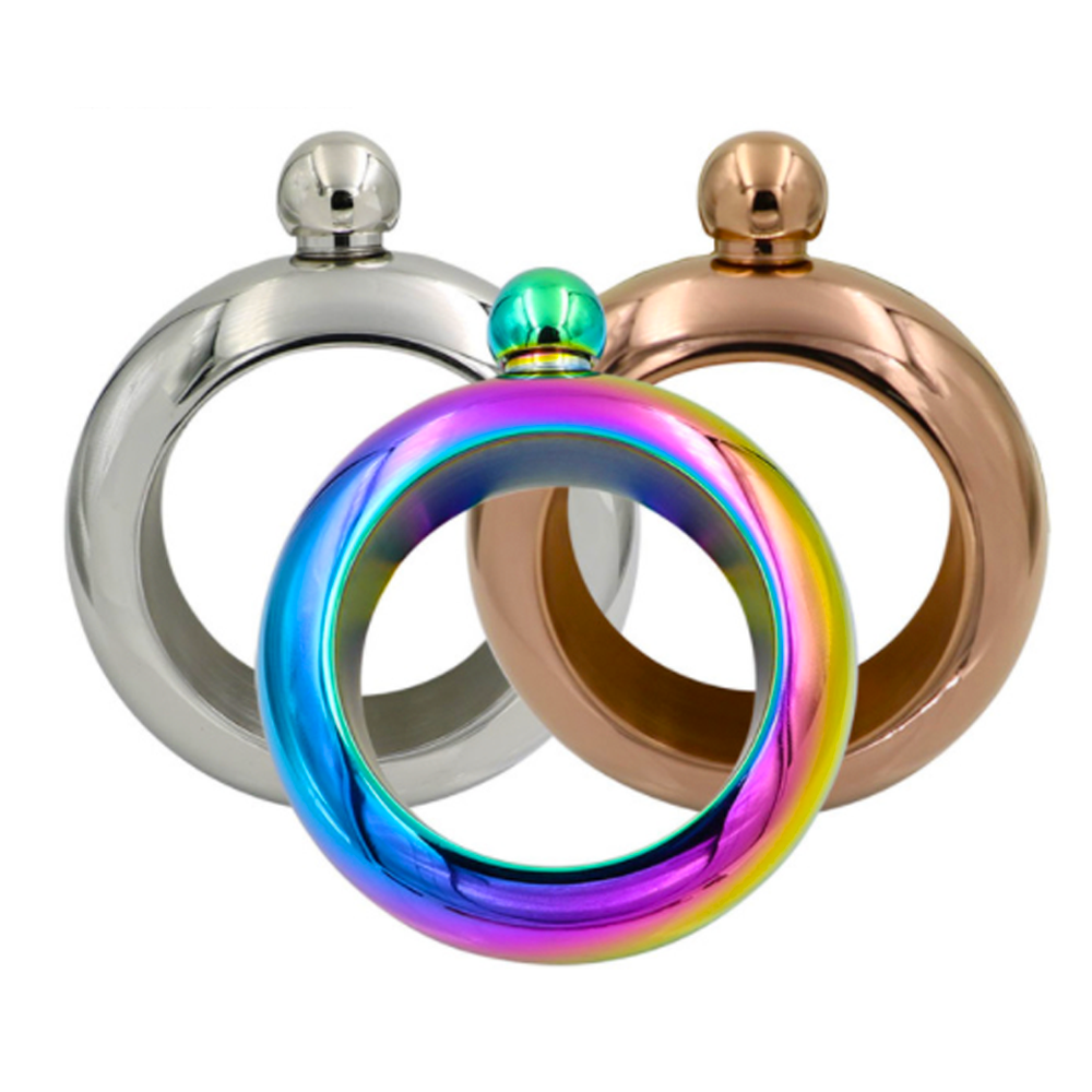 Rose gold 2025 flask bracelet