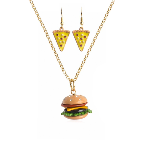 Junk Food Earrings & Necklace