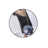 Kitten Circular Crossbody Bag