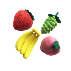 fruit erasers