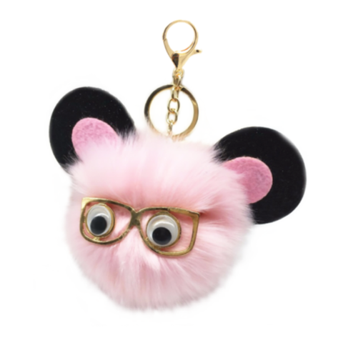 Smart Mouse Fur Keychain