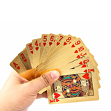 Deluxe Gold Foil Playing Cards Combo
