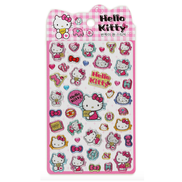 Hello Kitty Baby Stork Puffy Stickers