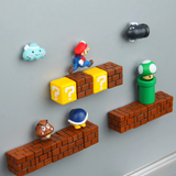 Super Mario Fridge Magnet Set- 10pc