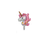 Jumbo Flower Unicorn Fantasy Mylar Balloon Set