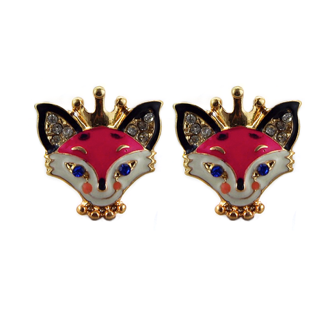 Princess Foxy Stud Earrings