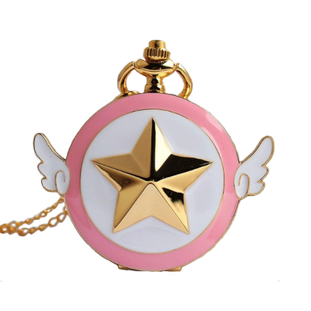 アクセサリー sakurasaku Japanese Cardcaptor Sakura Pocket Watch Necklace – Milx Designs