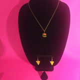 Junk Food Earrings & Necklace