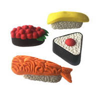 sushi erasers