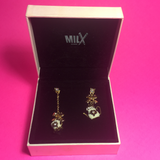 British Tea Time Mismatch Earrings