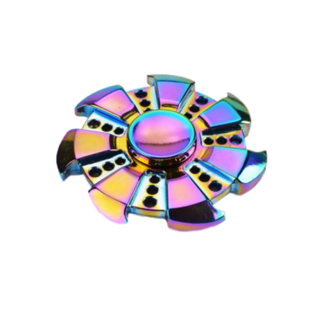 Iridescent Tornado Fidget Spinner