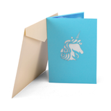 Unicorn 3D Pop Up Card
