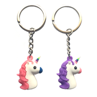 Unicorn Emoji Keychain