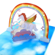 Unicorn 3D Pop Up Card