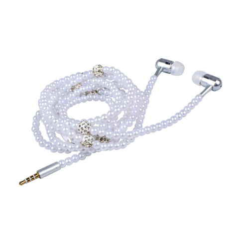 White Pearl Earphones
