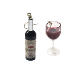 Wine Mismatch Earrings