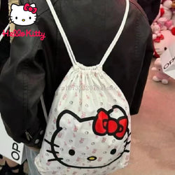 Hello Kitty Drawstring Bookbag