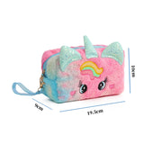 Cute Pink and Purple Unicorn Pencil Pouches