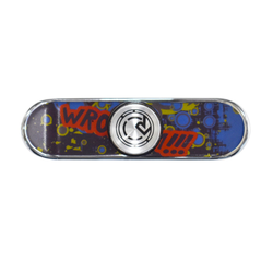 Blue Graffiti Skateboard Fidget Spinner