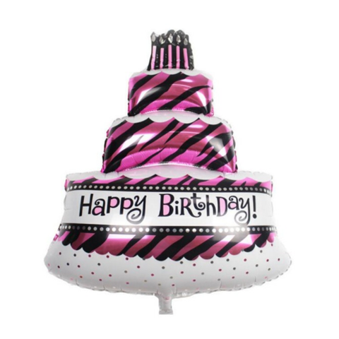 Birthday Cake Mylar Balloon