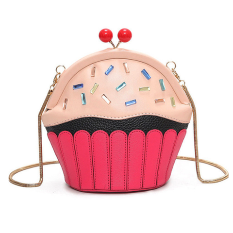 Sprinkles Cupcake Crossbody Bag