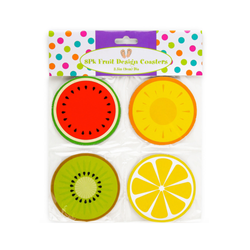 Fruit Drink Coaster - Set of 8