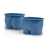 Jeans Muffin top Baking Cups - Set of 4