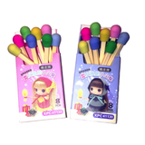 matches erasers
