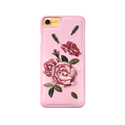 Floral Embroidery Case for iPhone 7