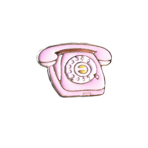 Retro Phone Pin
