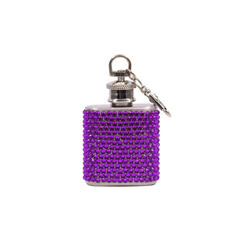 Mini Flask with Rhinestones