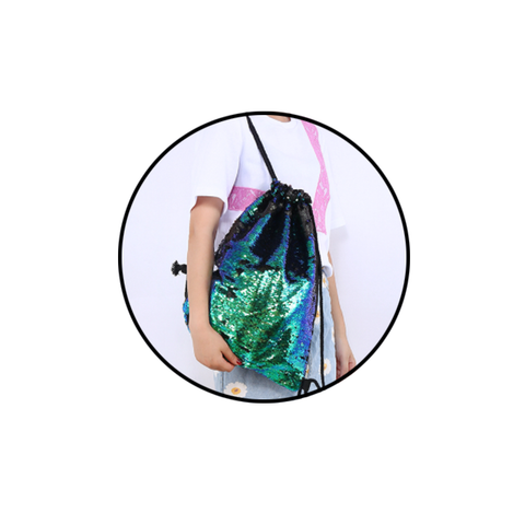 Color changing sequin backpack best sale