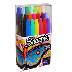 Sharpie Permanent Markers Limited Edition 21 Count Pack