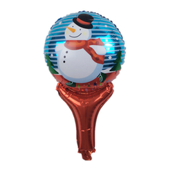 Snow Globe Mylar Balloon