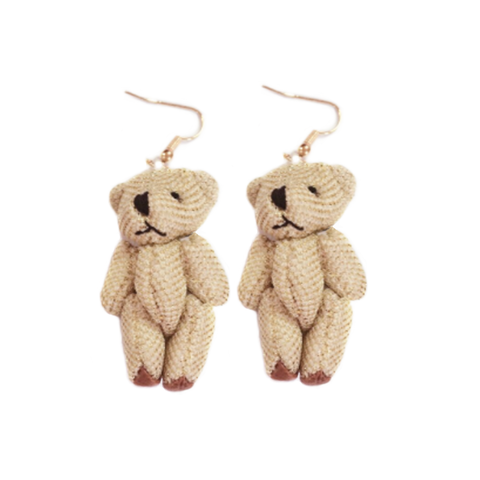 Teddy Bear Earrings
