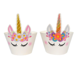 Unicorn World Cupcake Wrappers- Set of 12