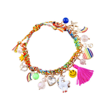 Unicorns, Rainbows & Happiness Bracelet